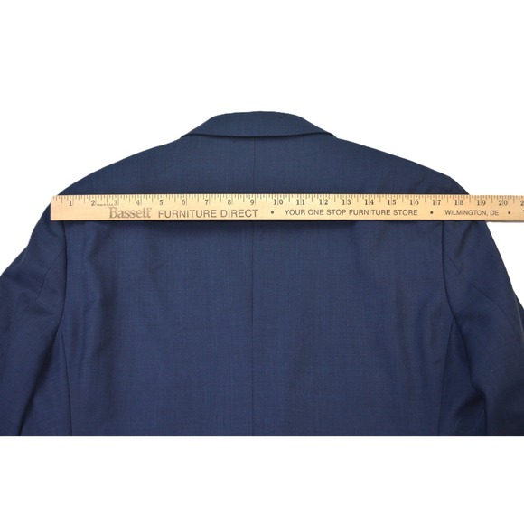 Brooks Brothers 346 Regent Fit Navy Blue 100% Wool Blazer Sport Coat 41R Mens - Picture 10 of 12